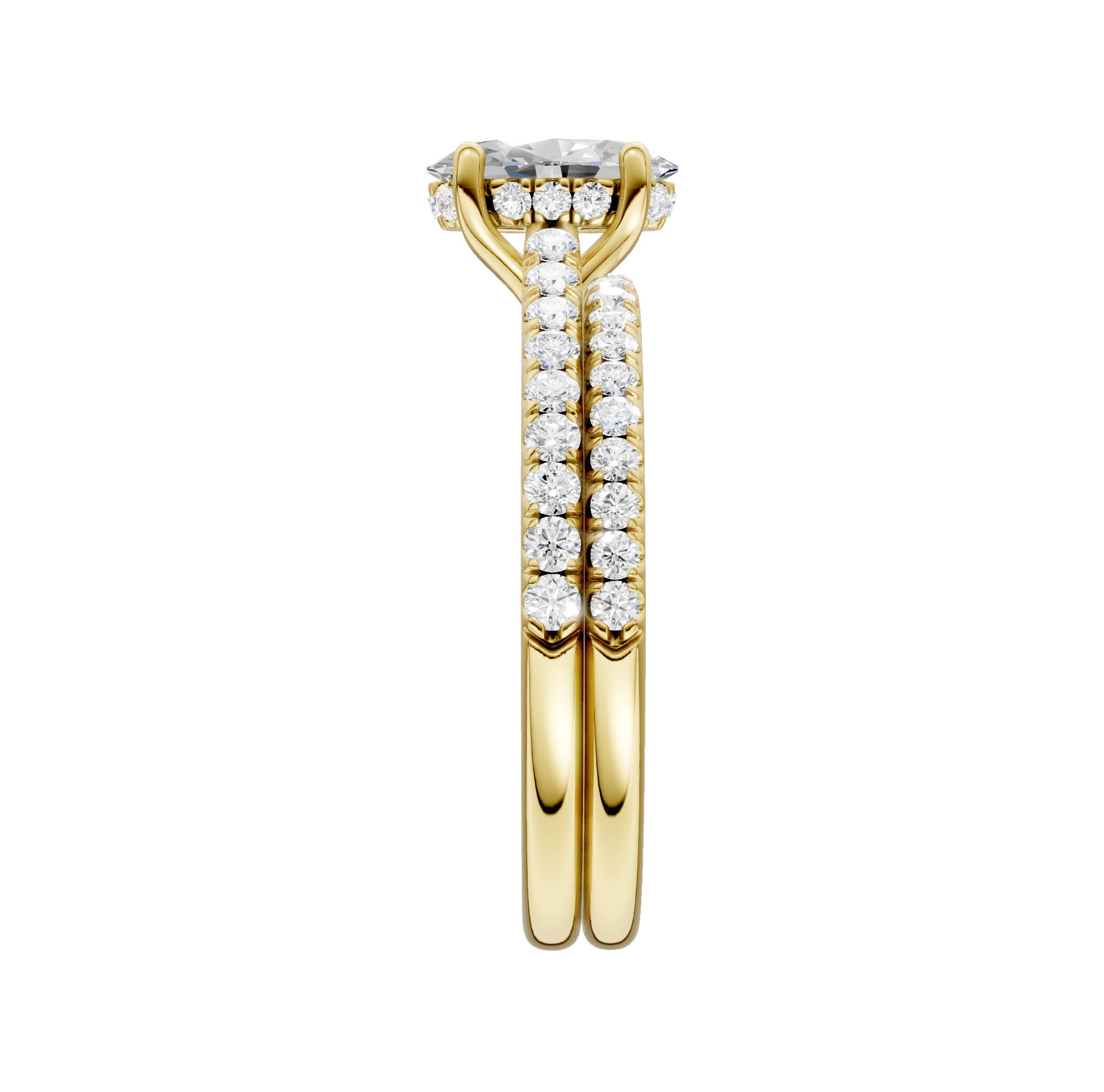 14K 1.50CT Lab Grown Diamond Bridal 66020