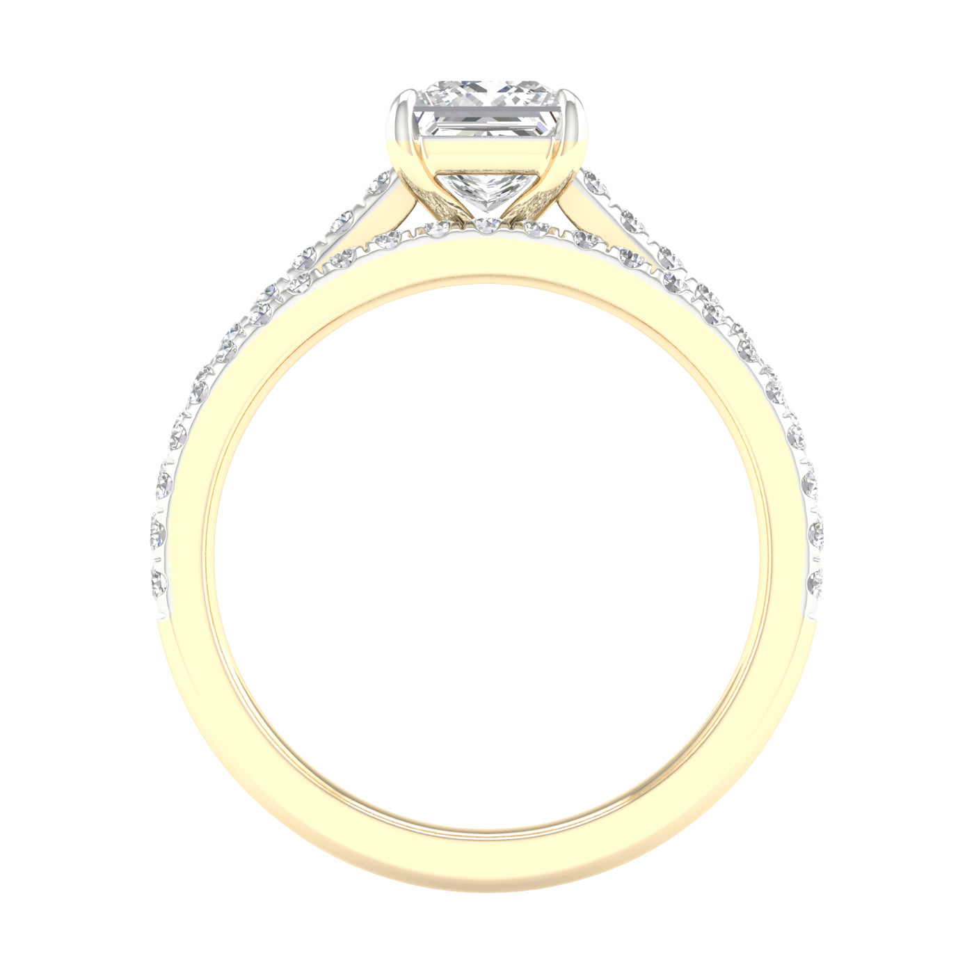 14K 1.50CT Certified Lab Grown Diamond Bridal 66047