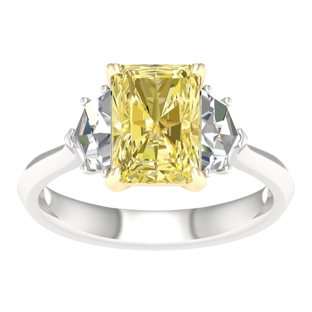 14K 2.91CT Lab Grown Diamond Engagement Ring 66074