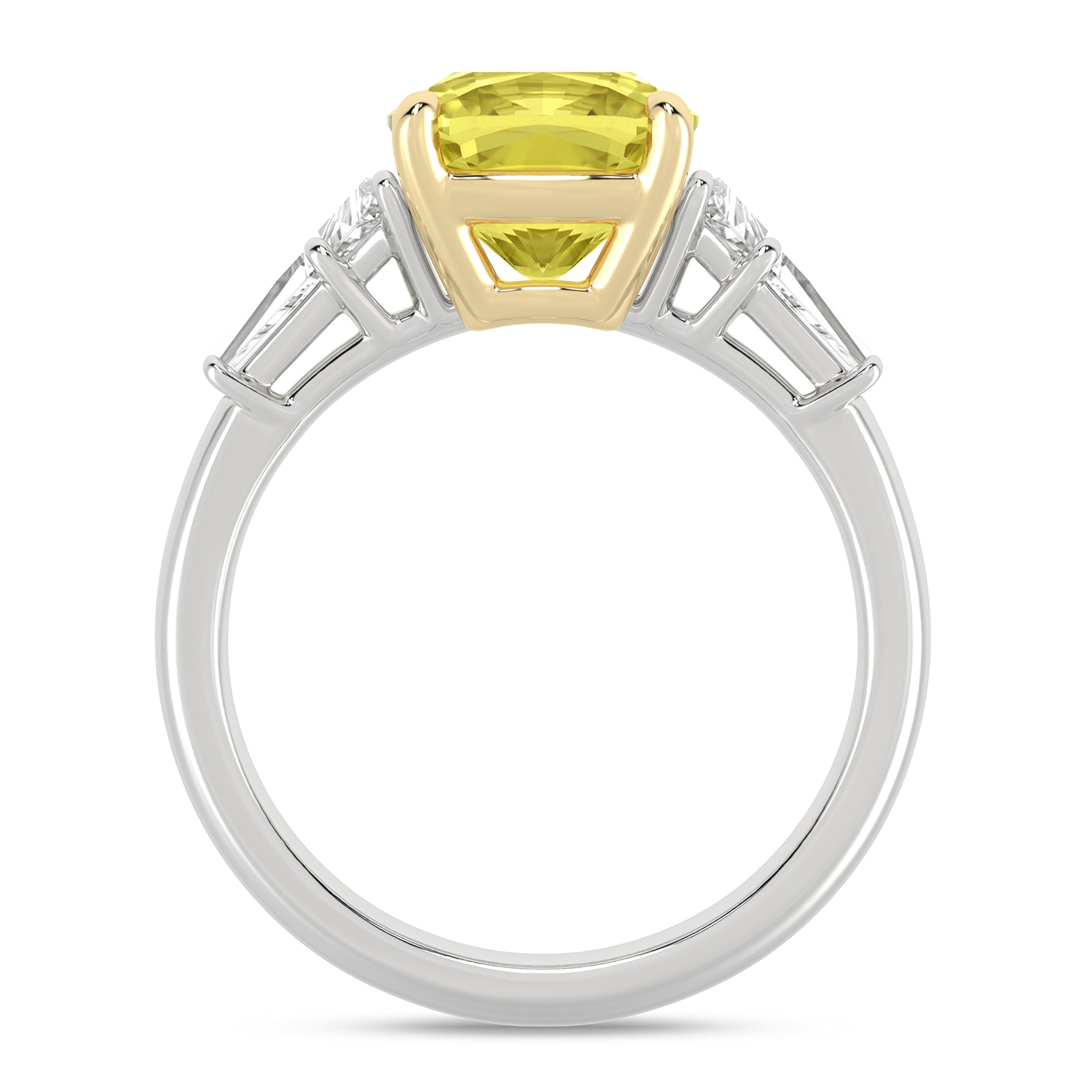Certified Lab Grown 14K 4.00CT Diamond Engagement Ring 66075