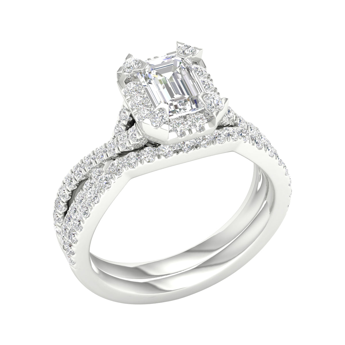 14K 1.75CT Lab Grown Diamond Bridal 66125