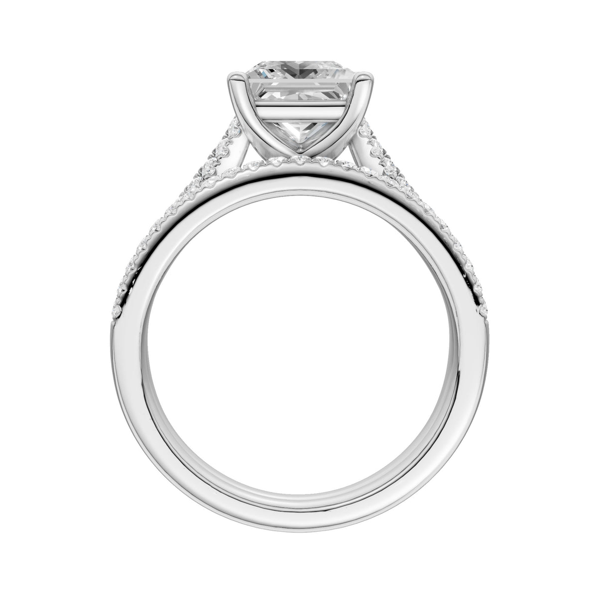 Certified Lab Grown 14K 2.40CT Diamond Bridal Set 66139