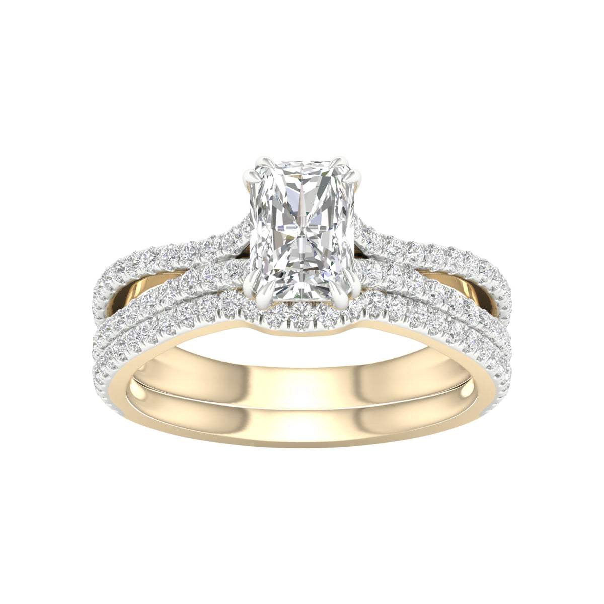 14K 1.50CT Diamond Bridal 66166
