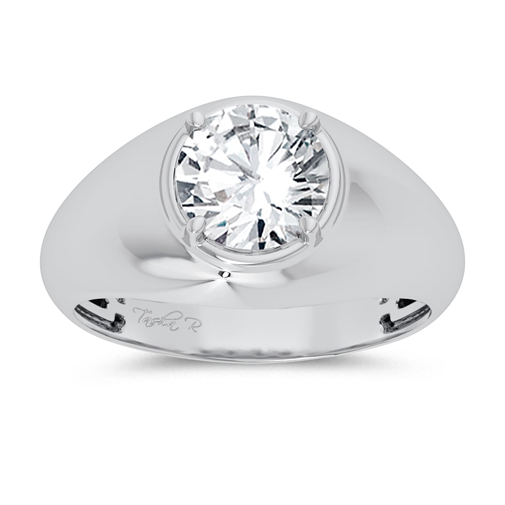 14K 2.00CT Certified Lab Grown Mens Ring 66324