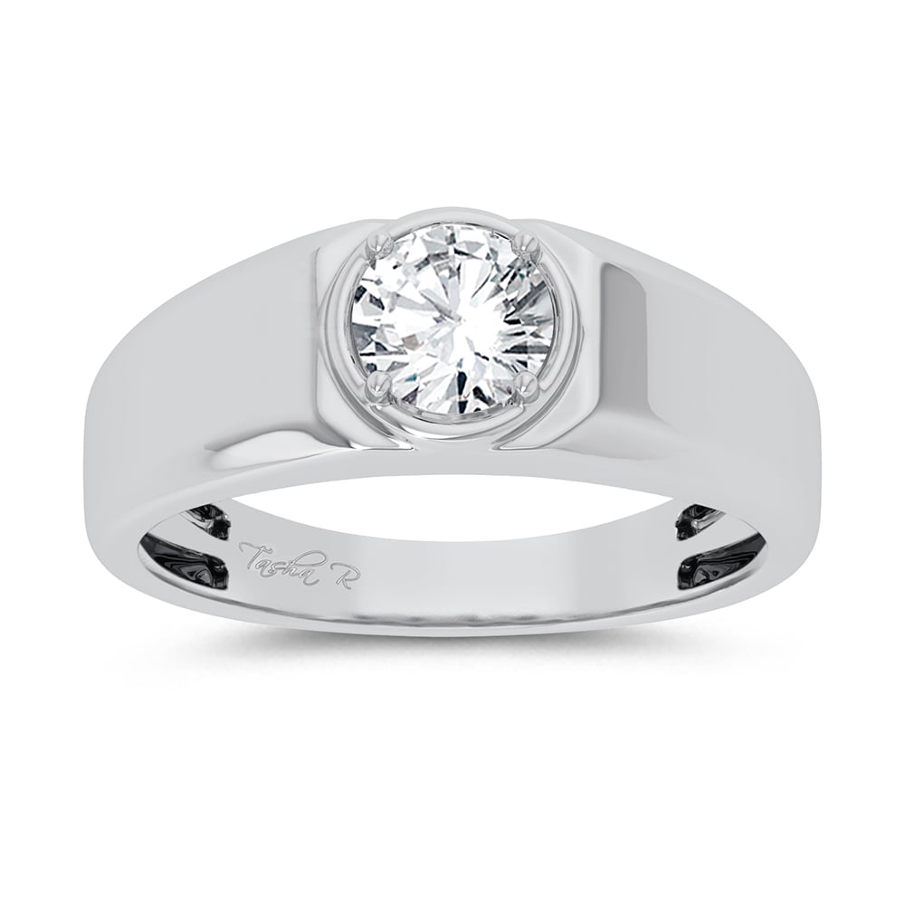 14K 1.00CT Lab Grown Diamond Mens Ring 66470