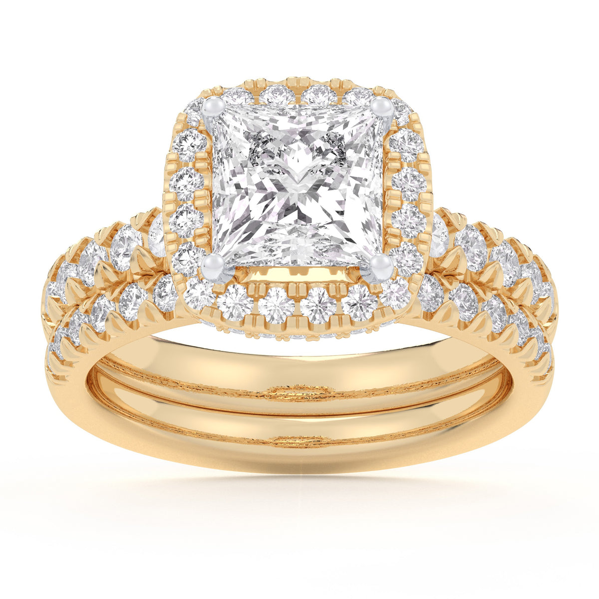 14K 1.62CT Certified Lab Grown Diamond Bridal 66730