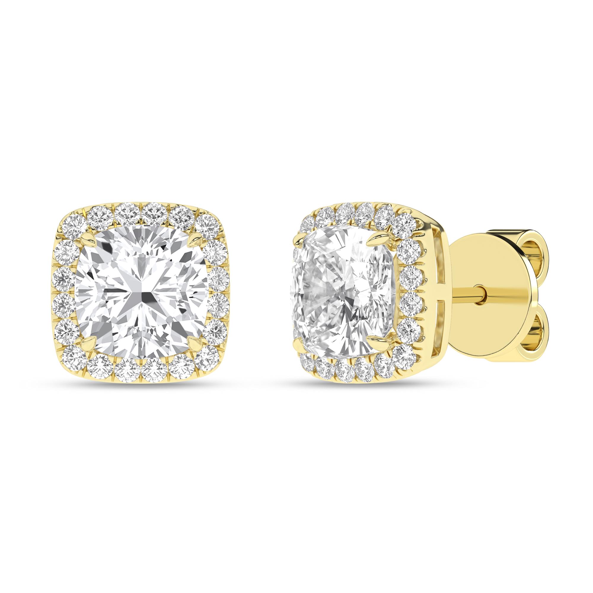 14K 2.25ct Certified Lab Grown Diamond Earrings 66769