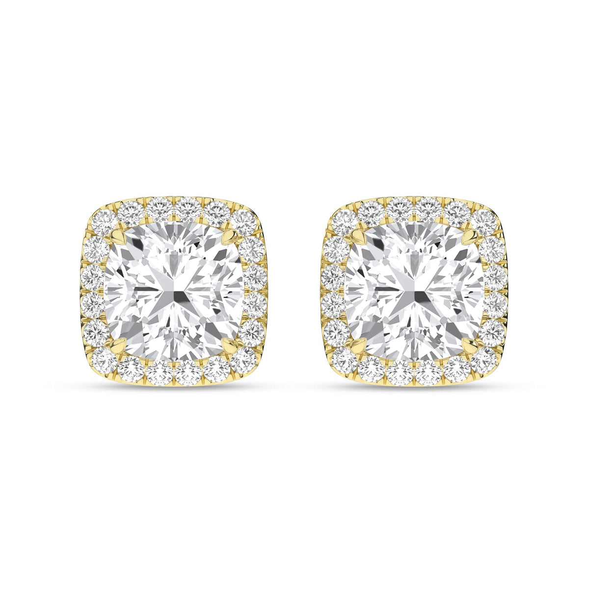 14K 2.25ct Certified Lab Grown Diamond Earrings 66769