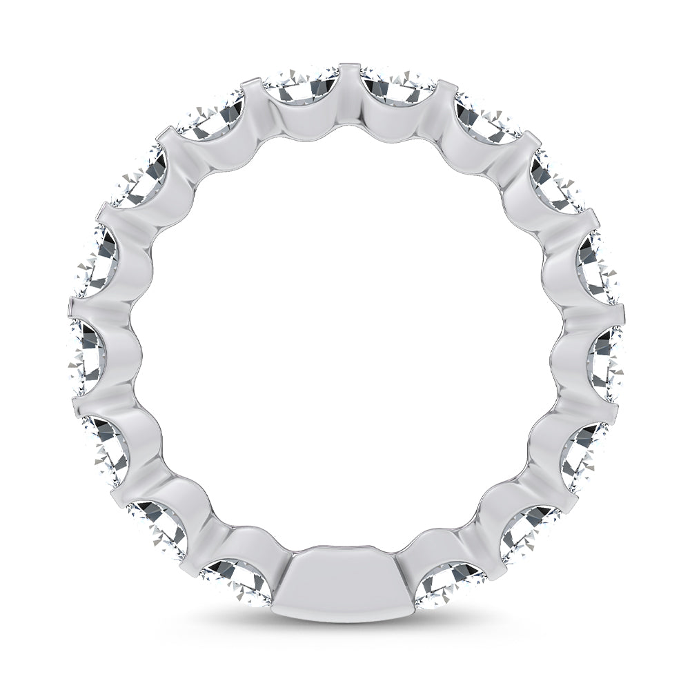 14K 4.00CT LAB DIAMOND ETERNITY BAND 66924