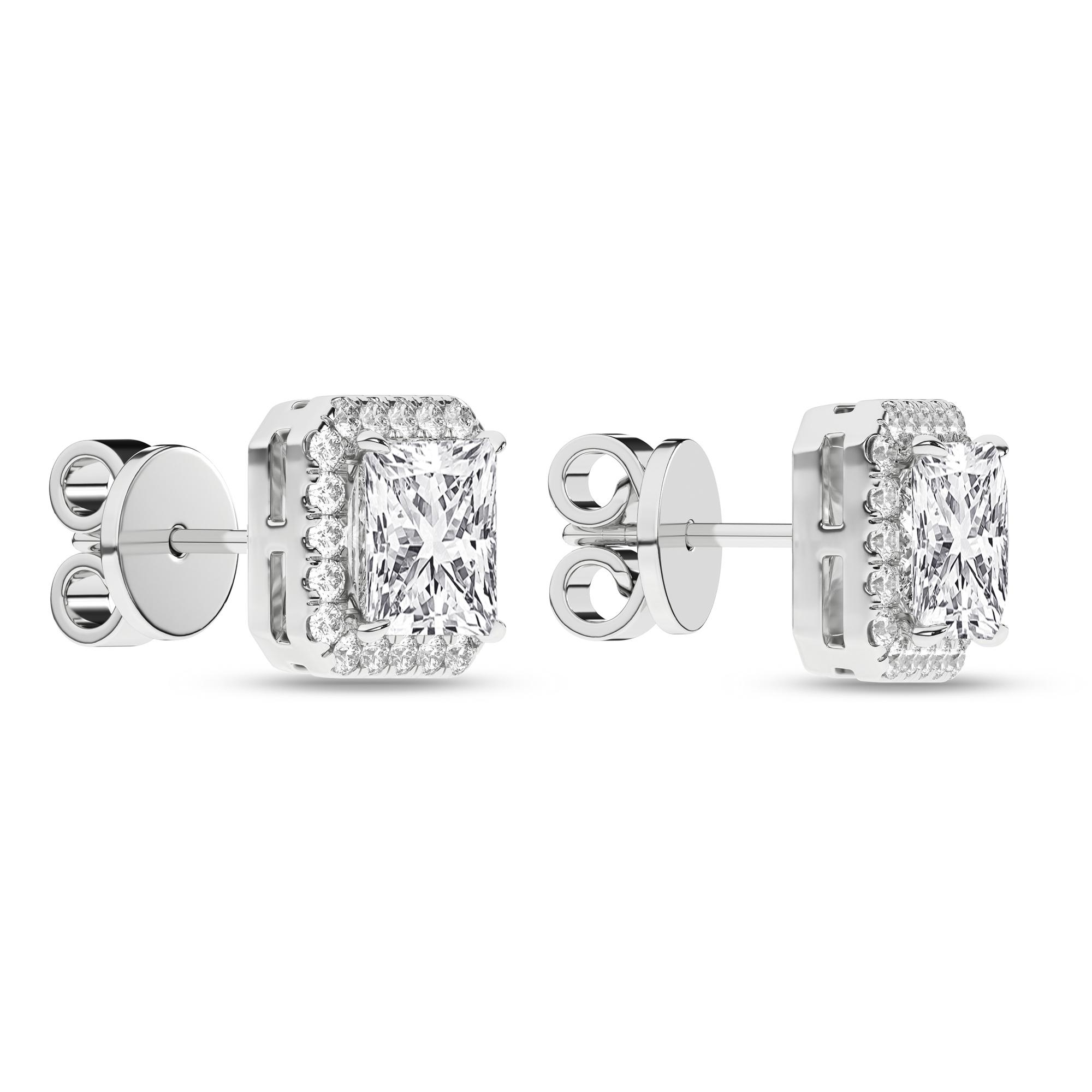 14K 2.25ct Certified Lab Grown Diamond Earrings 67356