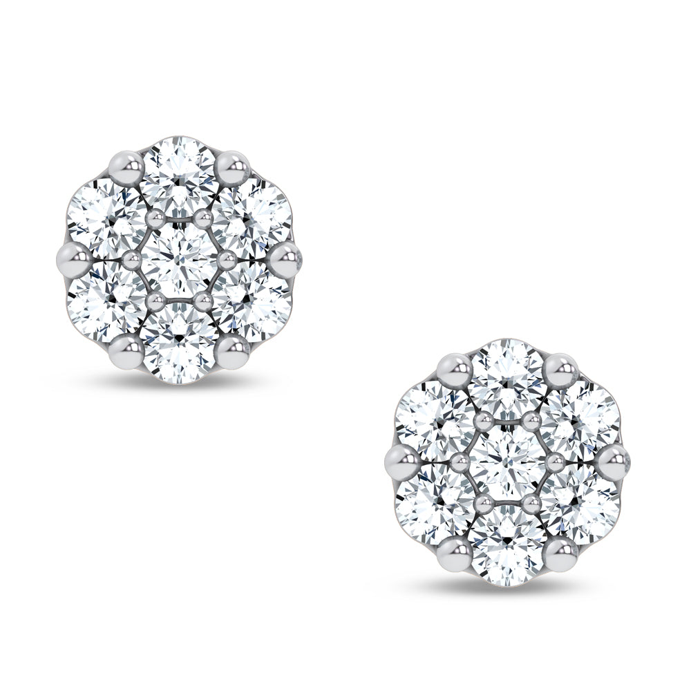 14K 2.00CT Lab Grown DIAMOND EARRING 67395