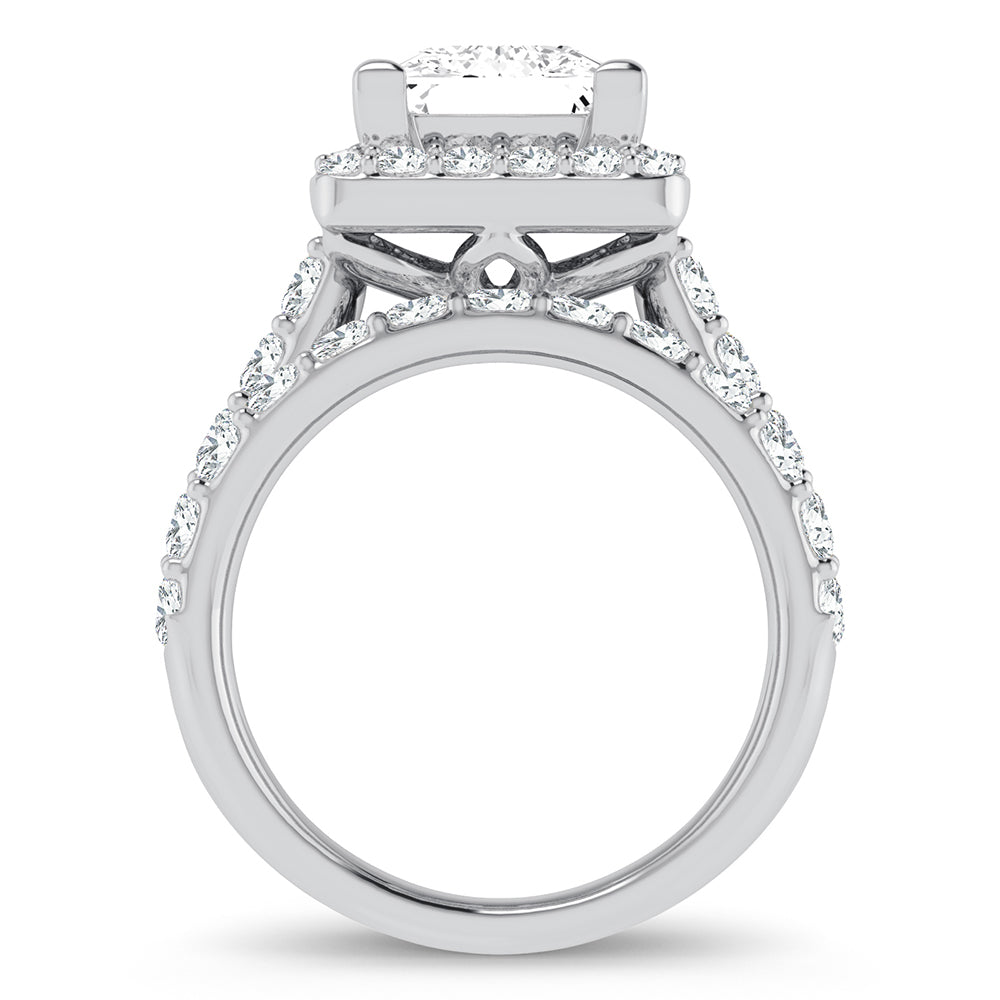 14K 5.00CT Certified Lab Grown Diamond Bridal Ring 67442