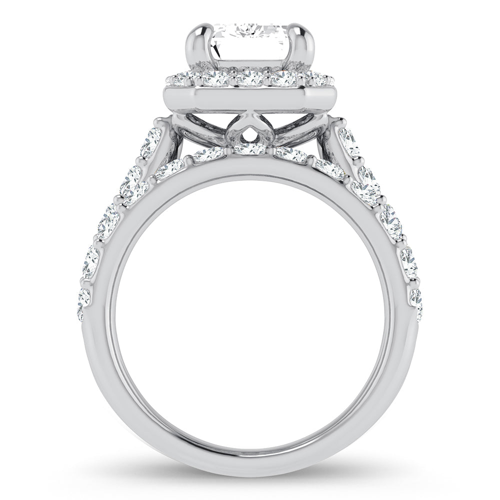 14K 5.00CT Certified Lab Grown Diamond Bridal Ring 67446