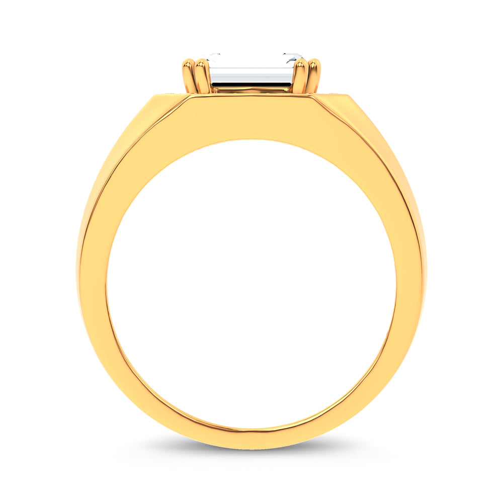 14K 1.98CT Certified Lab Grown Mens Ring 67465