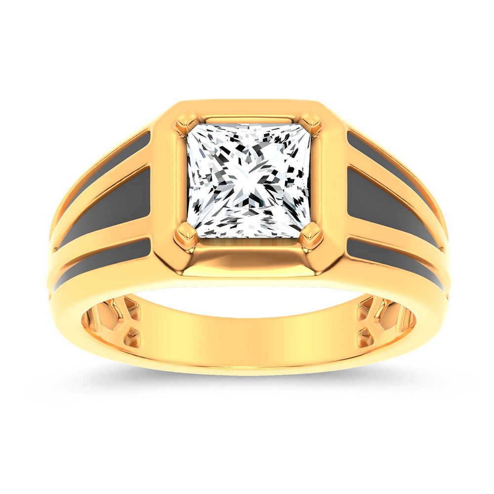 14K 2.00CT Certified Lab Grown Mens Ring 67471