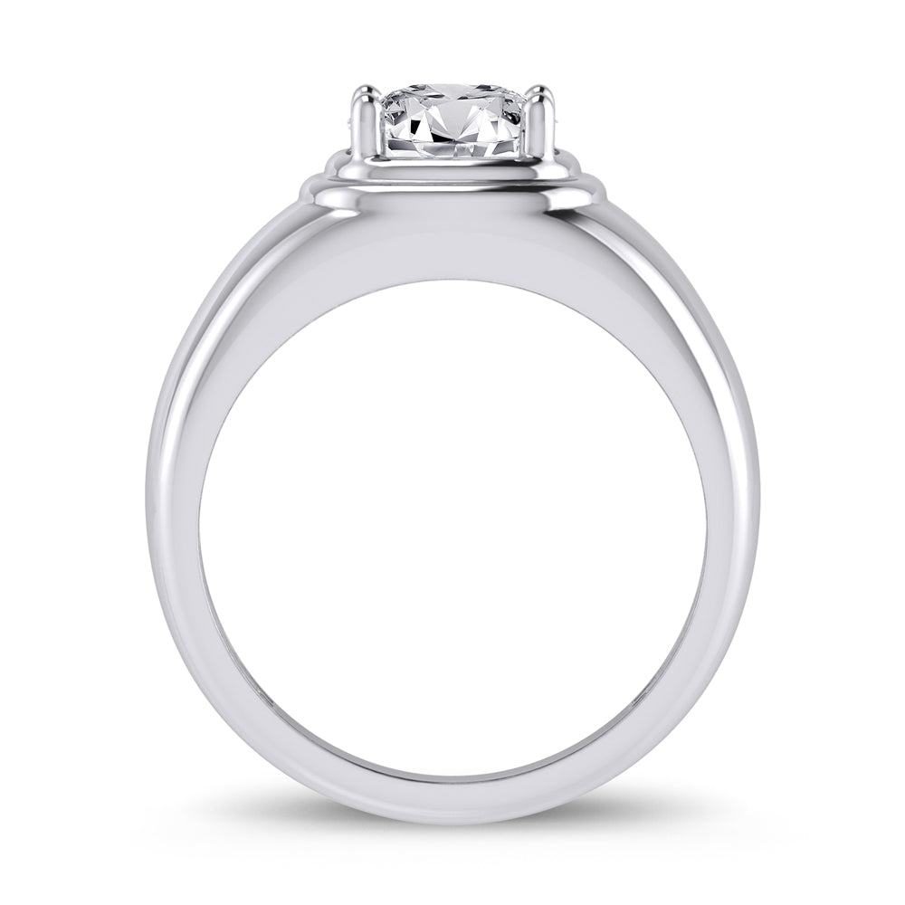 14K 2.00CT Certified Lab Grown Mens Ring 67757