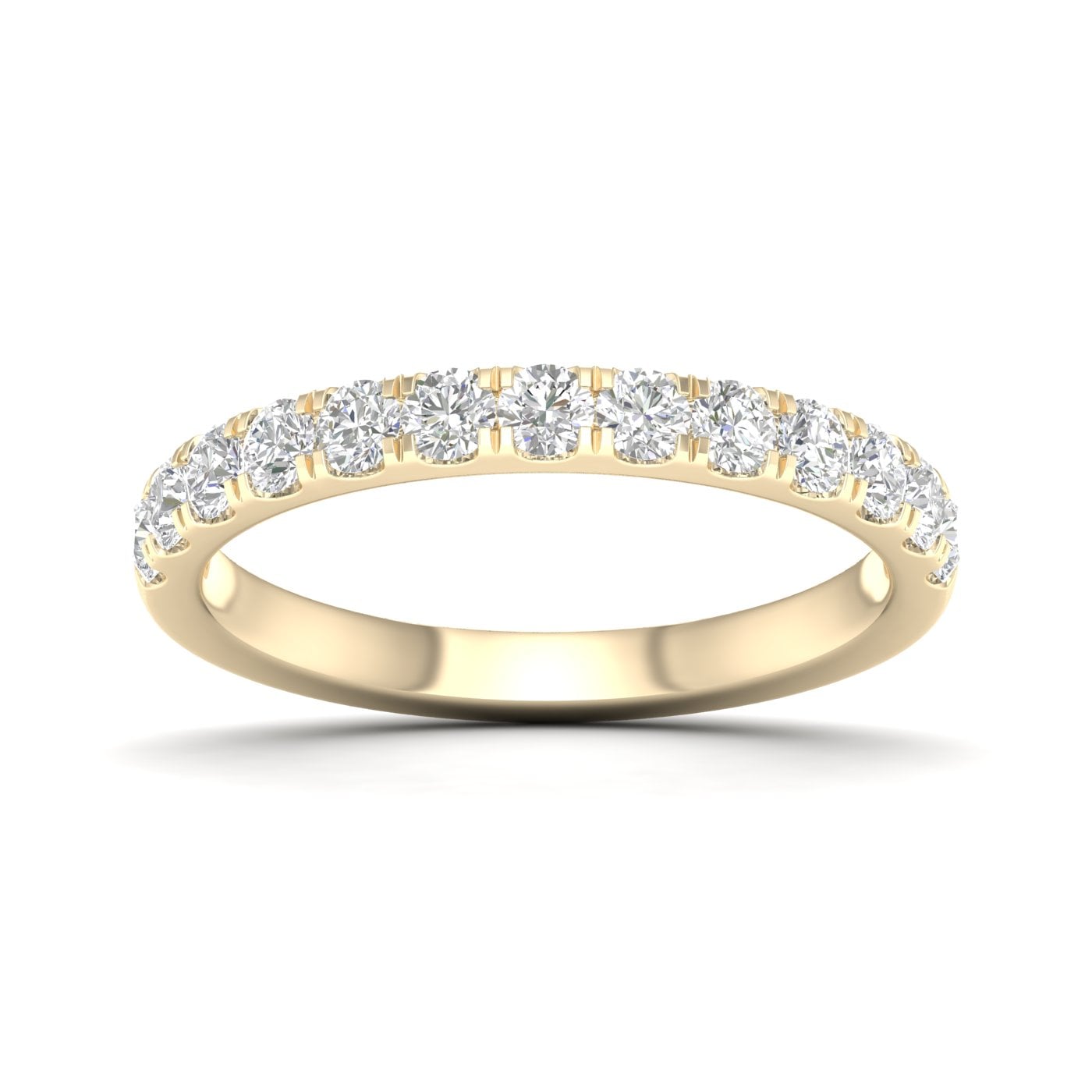 14K 0.50CT Lab Diamond Band 67789