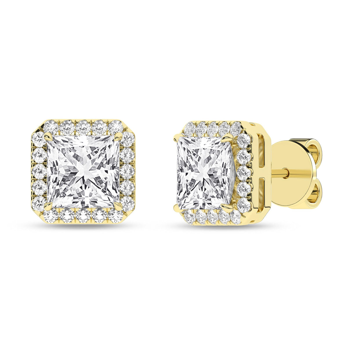 14K 2.25ct Certified Lab Grown Diamond Earrings 67857