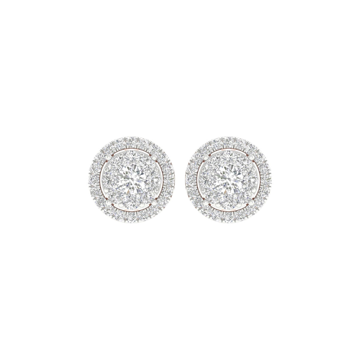14K 1.00CT Lab Grown Earrings 68384