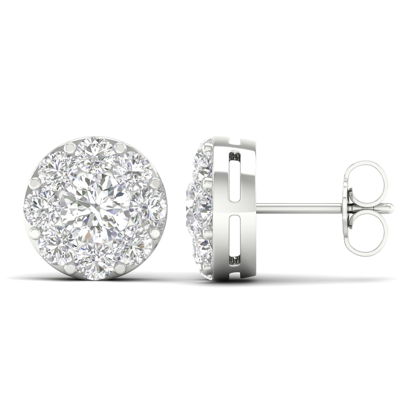 14K 2.28CT Lab Diamond Earring 68395