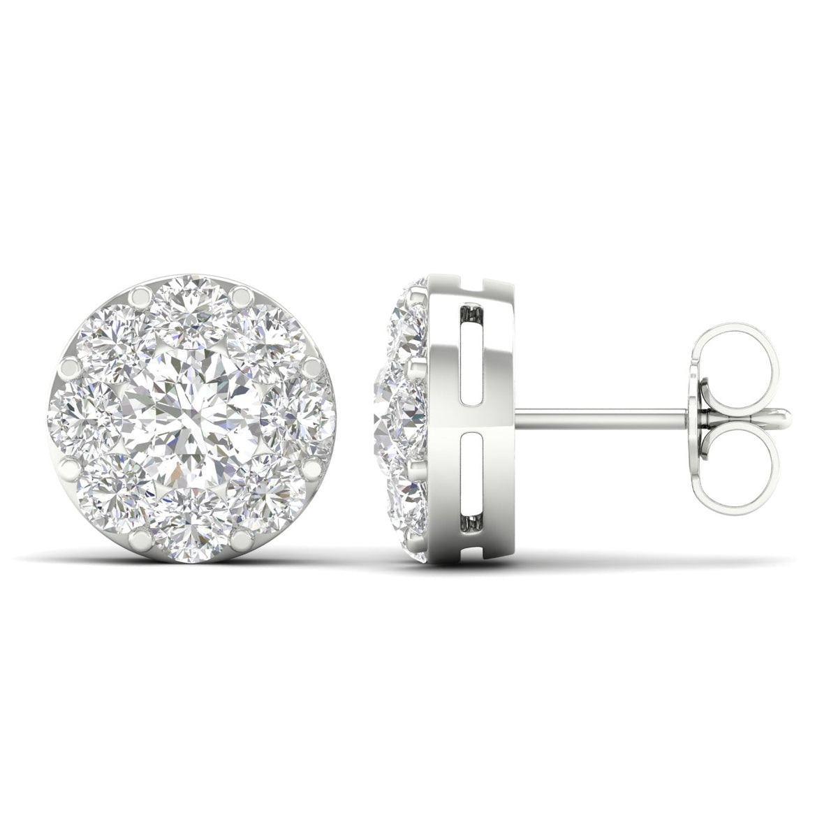 14K 2.28CT Lab Diamond Earring 68395