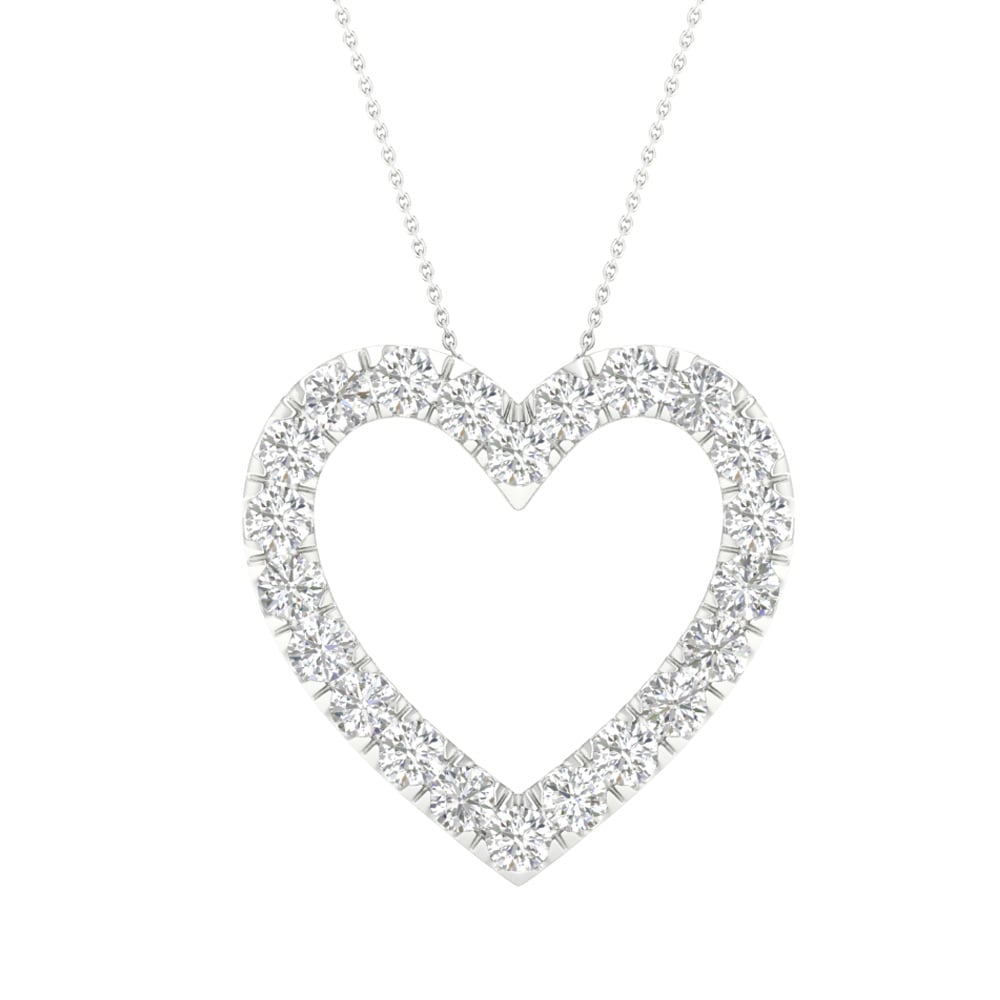 14k 1.00CT Certified Lab Grown Diamond Pendant 68432