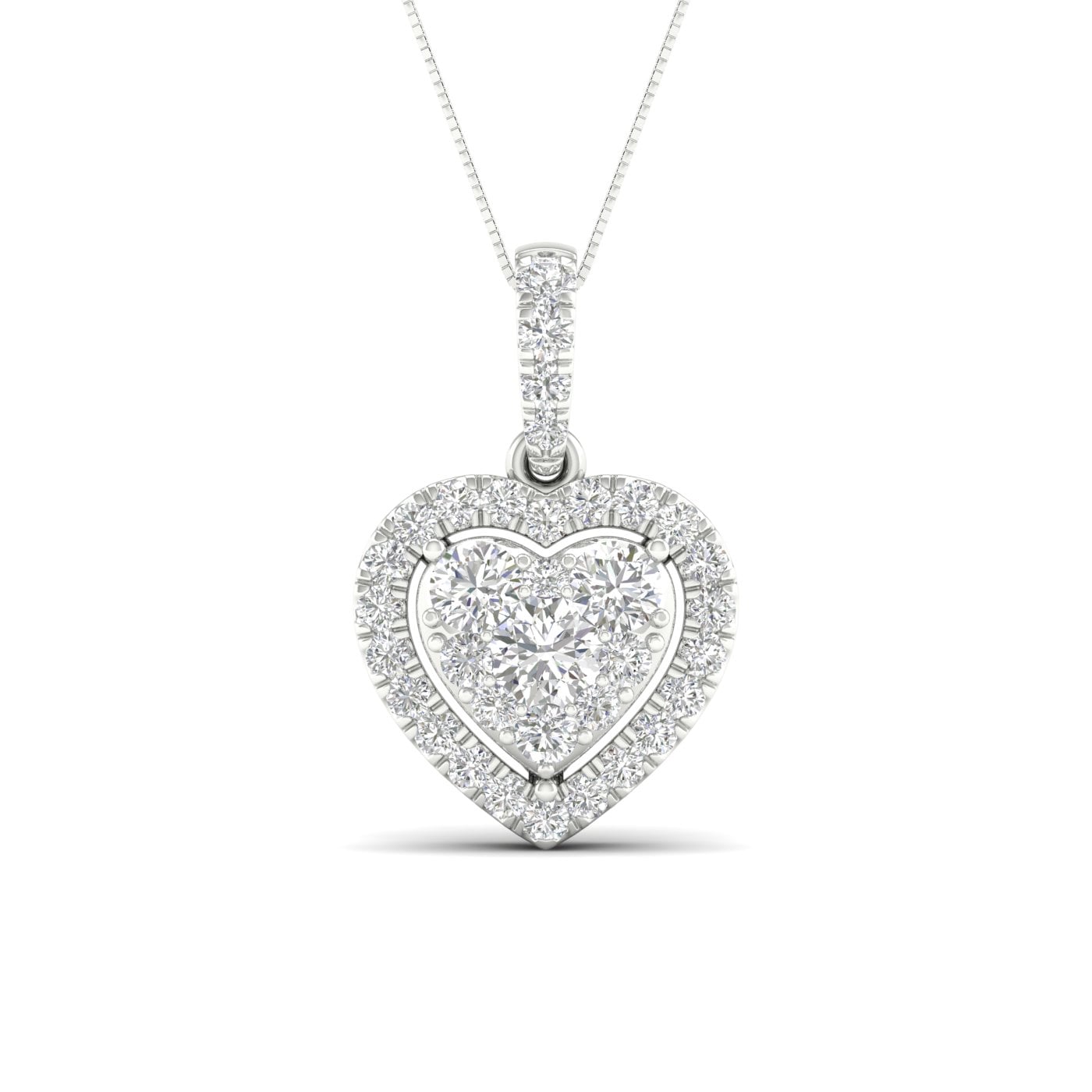 14K 0.50CT Lab Diamond Pendant 68435