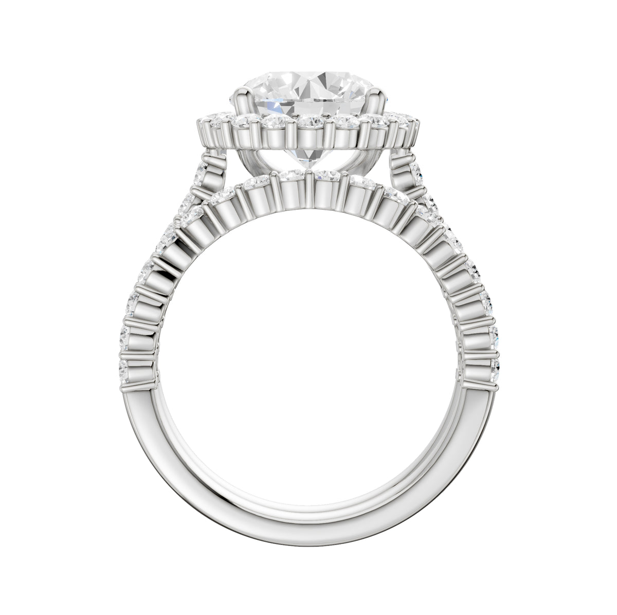 14K 4.00CT DIAMOND BRIDAL SET 68801