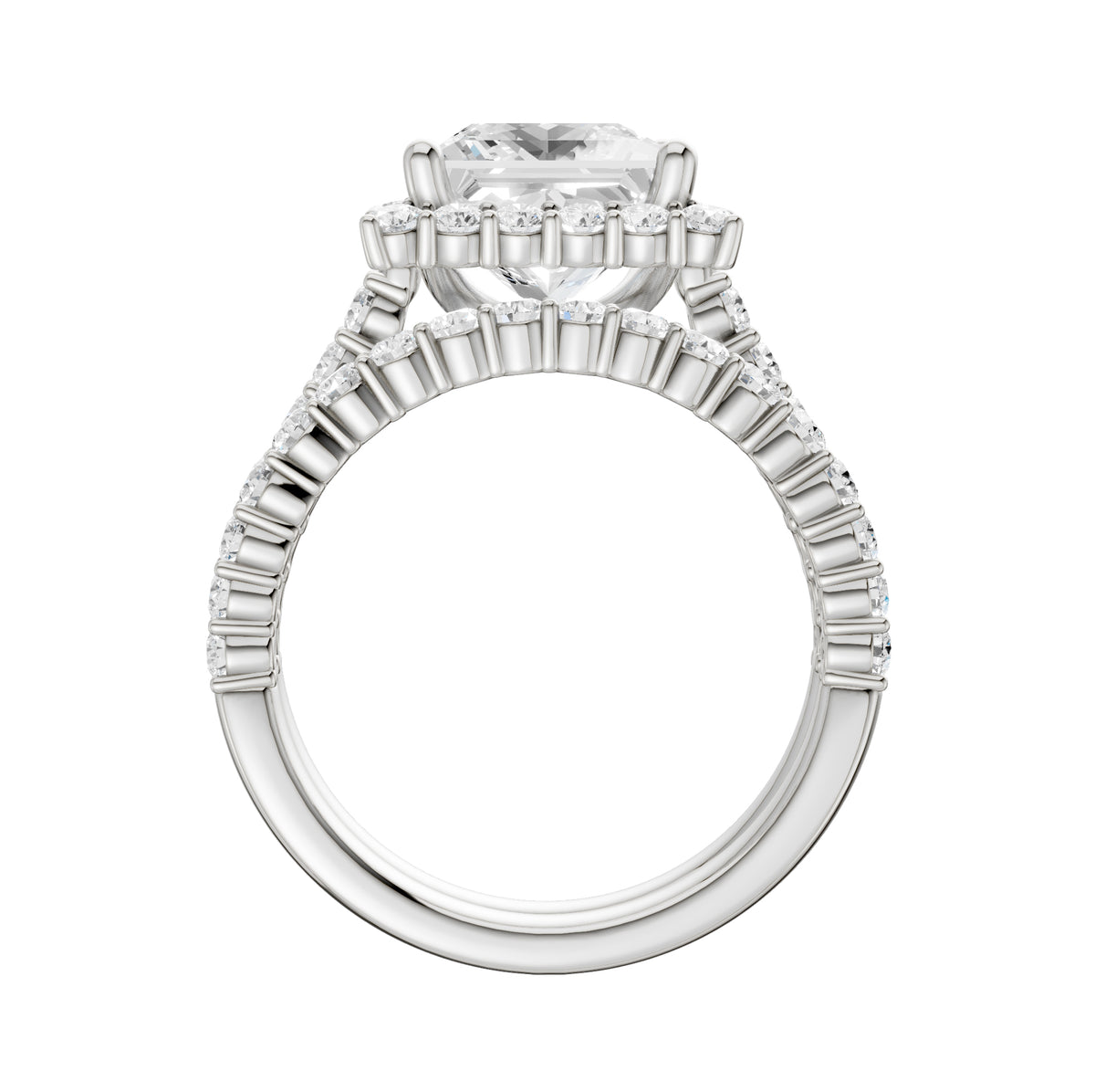 14K 4.00CT DIAMOND BRIDAL SET 68808