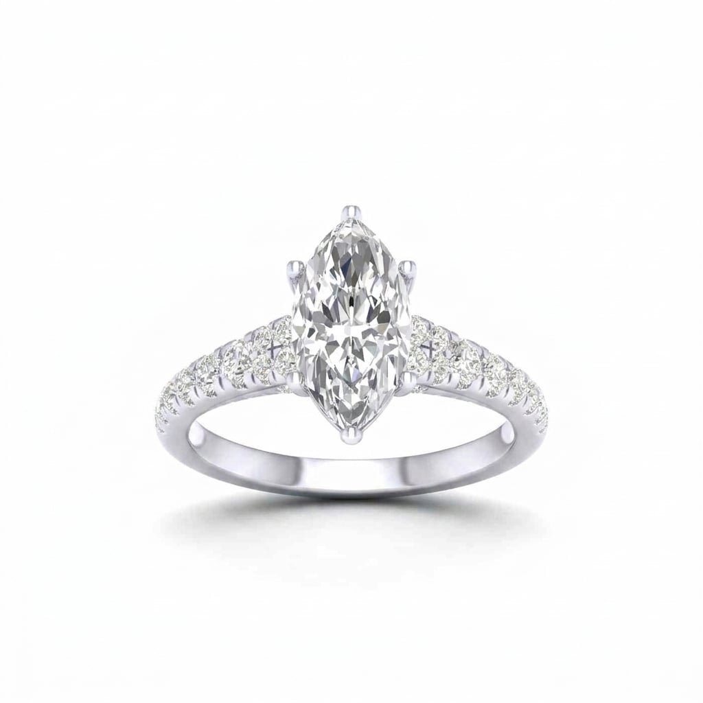 14K 2.52 CT Lab Grown Diamond Ring 69002