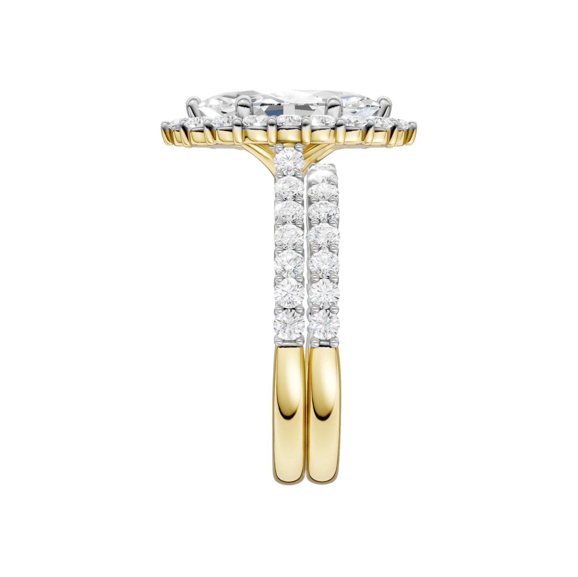 14K 3.00CT DIAMOND BRIDAL SET 69067