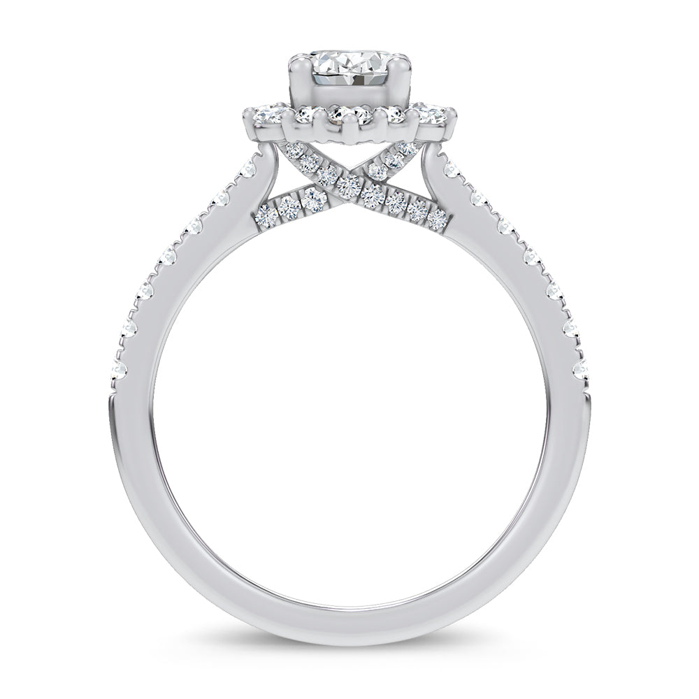 14K 1.40CT Certified Lab Grown DIAMOND RING 69138