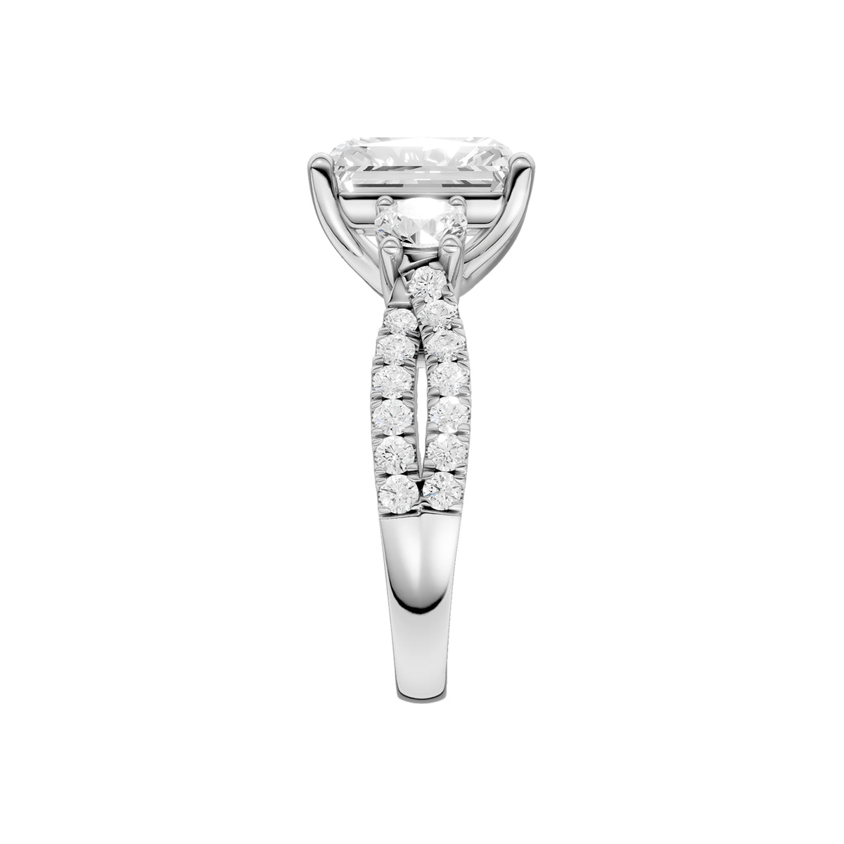 14K 4.00CT Lab Grown Diamond Engagement Ring 69201