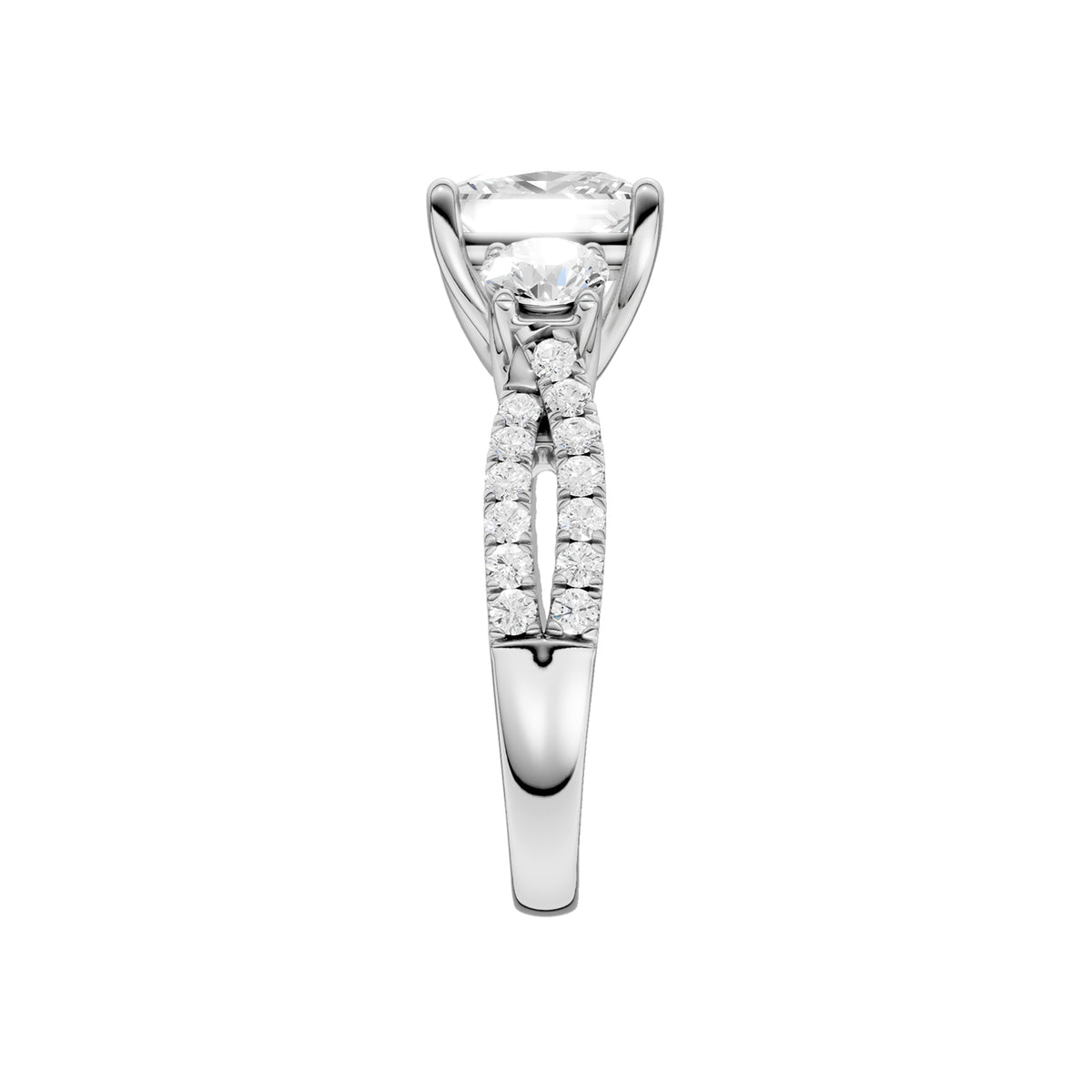 14K 4.00CT Lab Grown Diamond Engagement Ring 69206