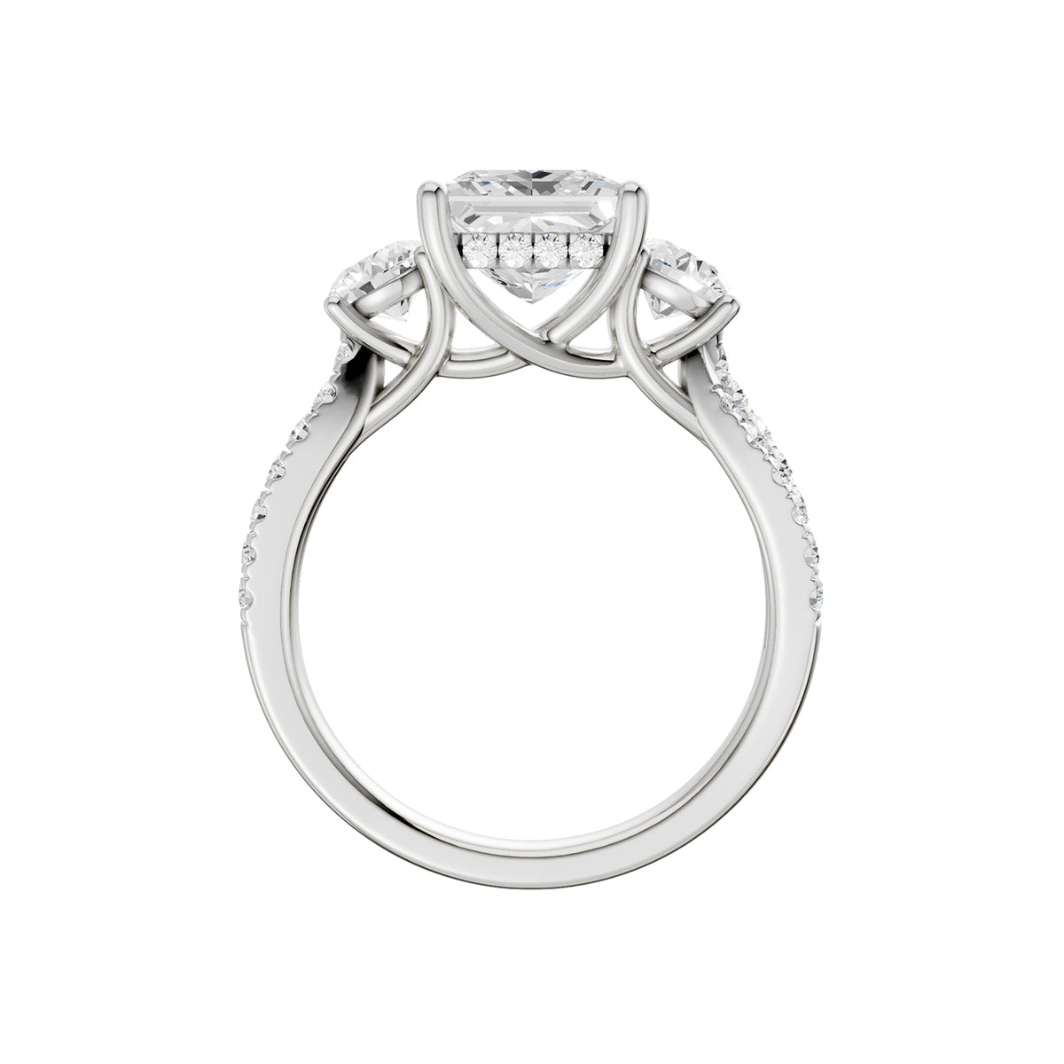 14K 4.00CT Lab Grown Diamond Engagement Ring 69206