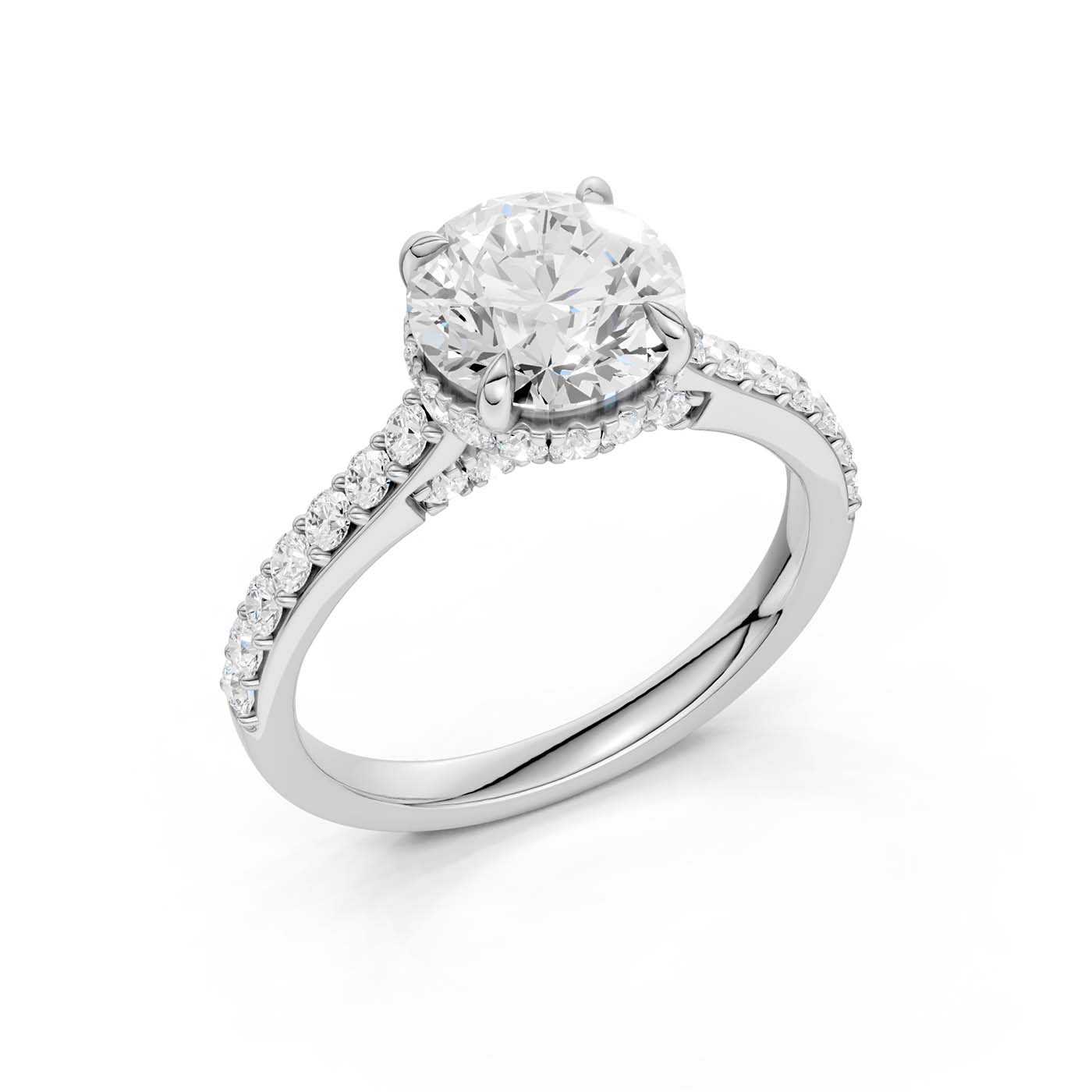 14K 2.50 CT Lab Grown Diamond Ring 69224