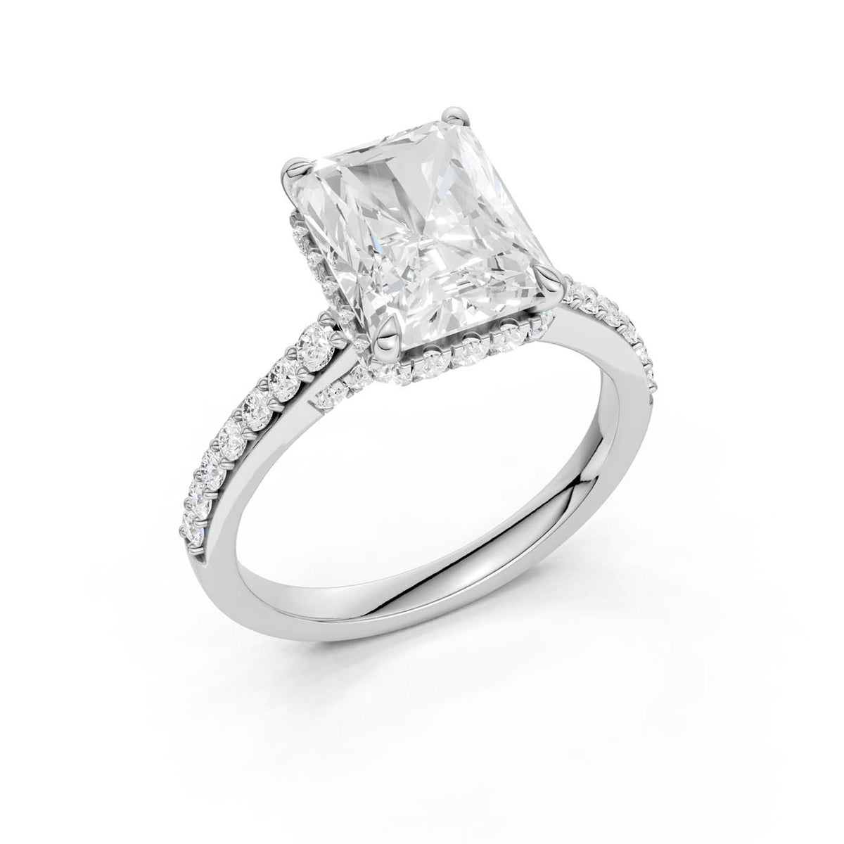 14K 3.50 CT Lab Grown Diamond Ring 69227