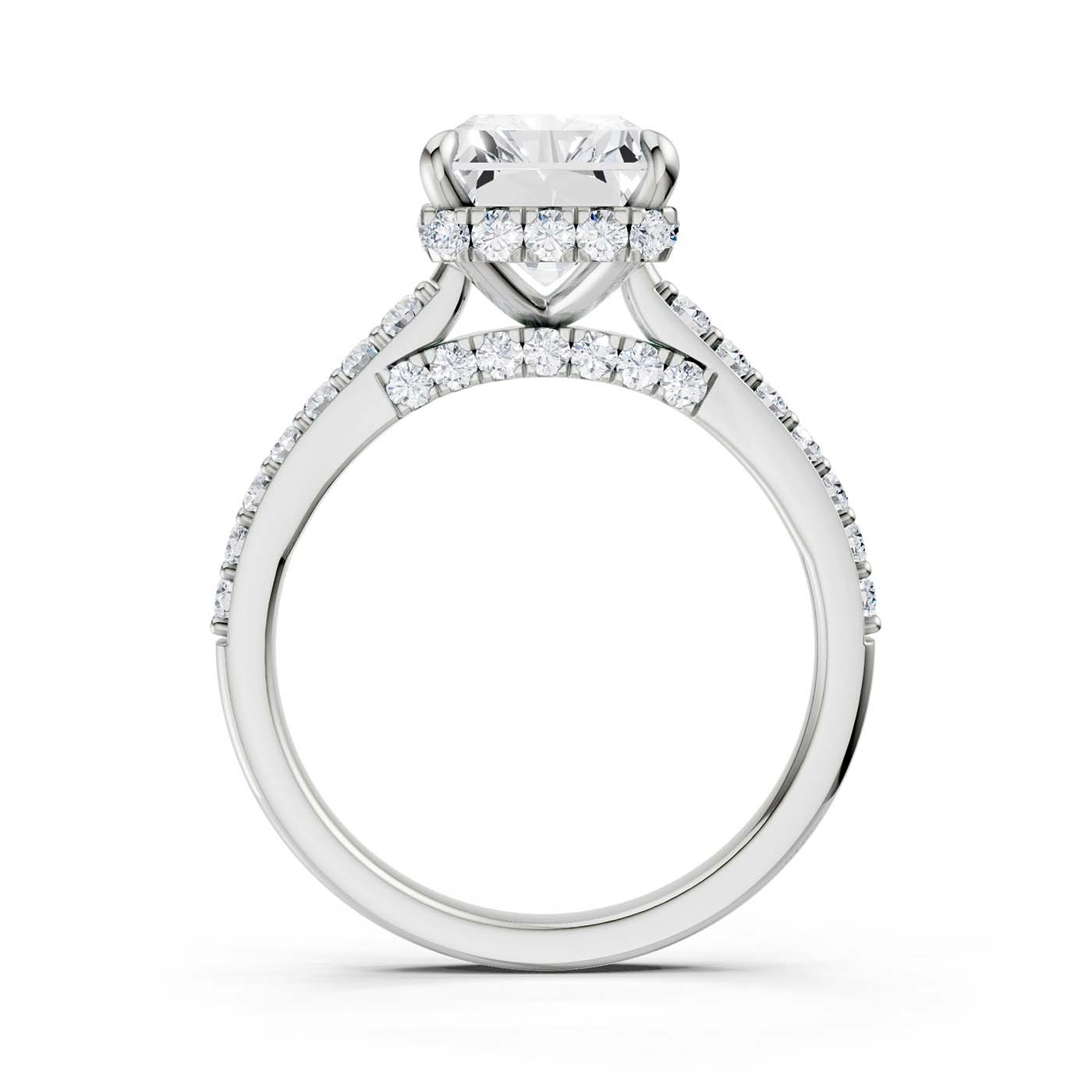 14K 3.50 CT Lab Grown Diamond Ring 69227