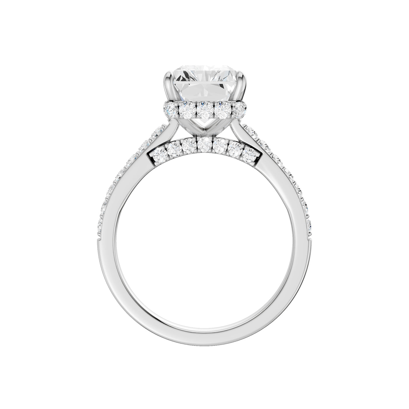 14K 4.50 CT Lab Grown Diamond Ring 69234
