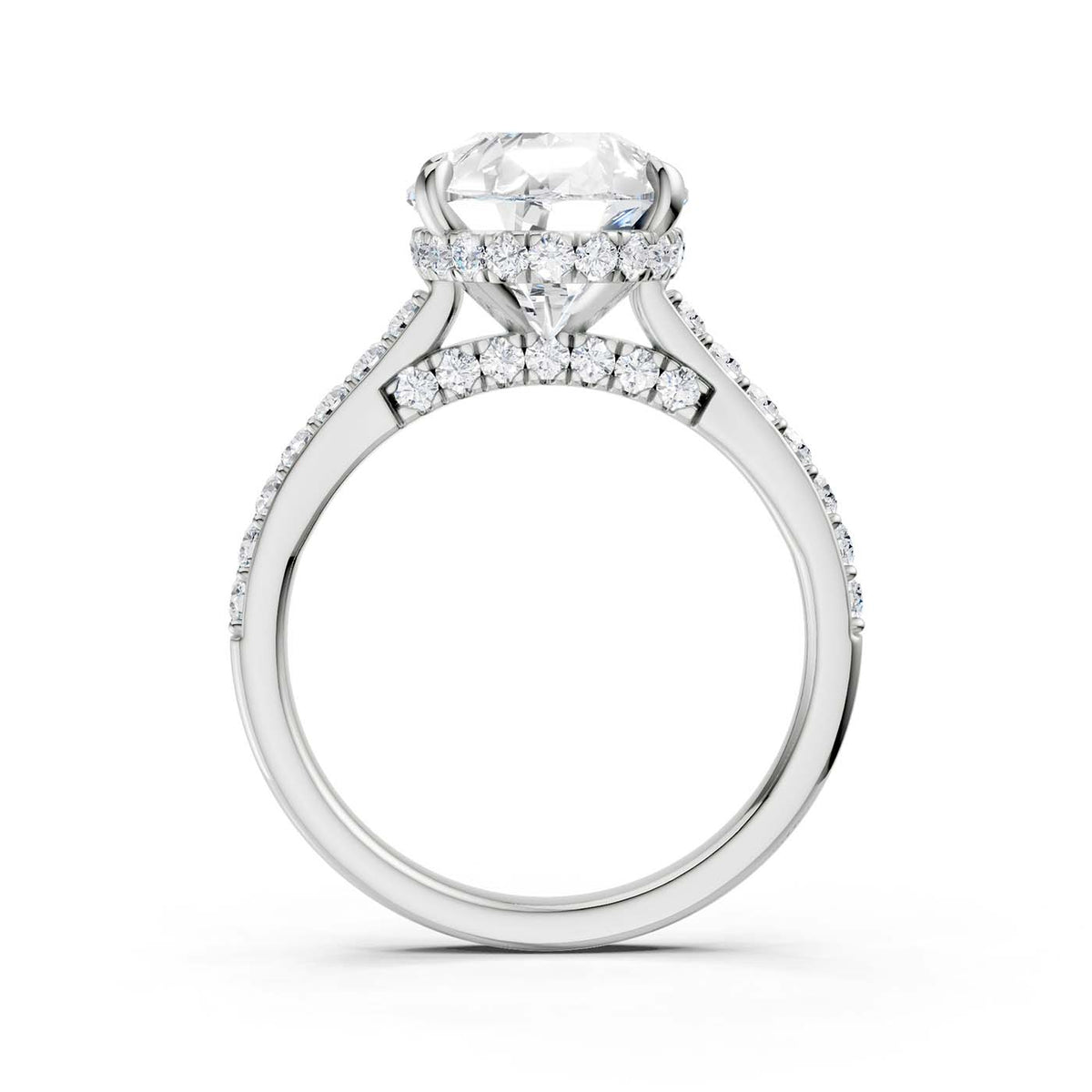 14K 4.50CT Lab Grown Diamond Engagement Ring 69238