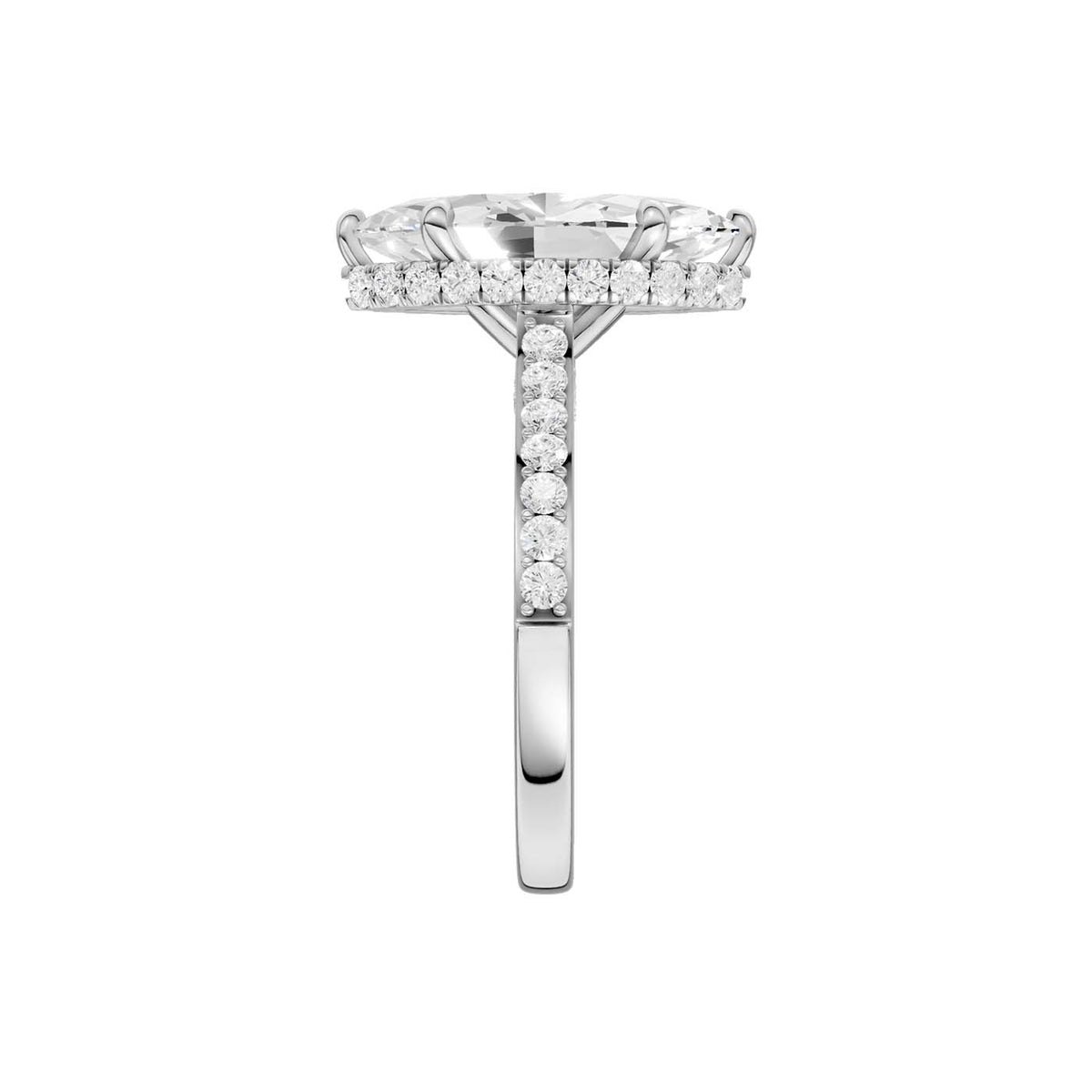 14K 4.50CT Lab Grown Diamond Engagement Ring 69241