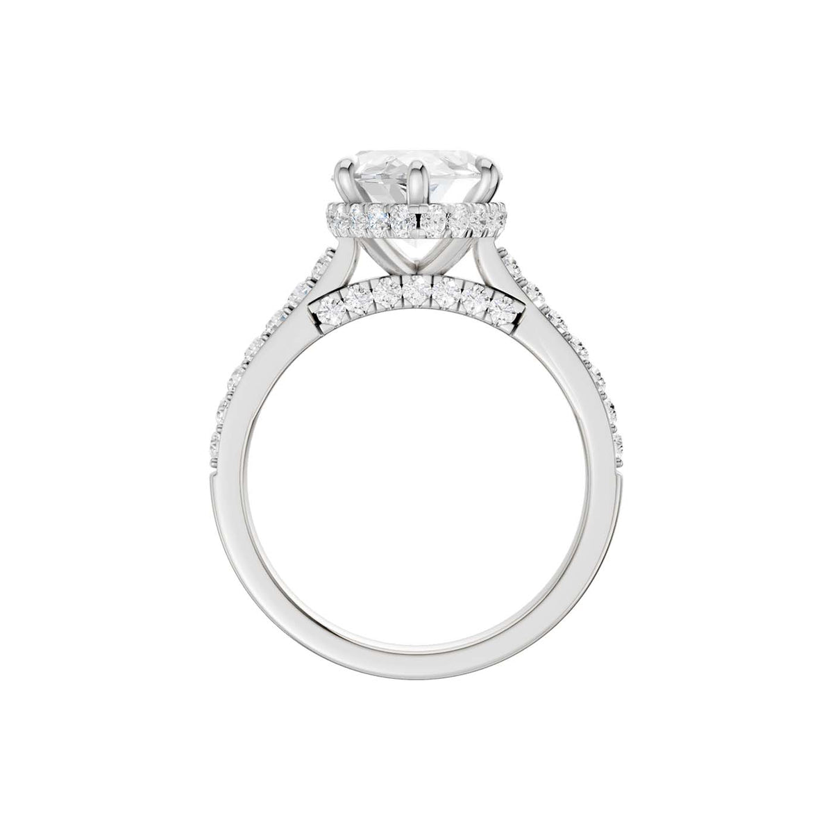 14K 4.50CT Lab Grown Diamond Engagement Ring 69241