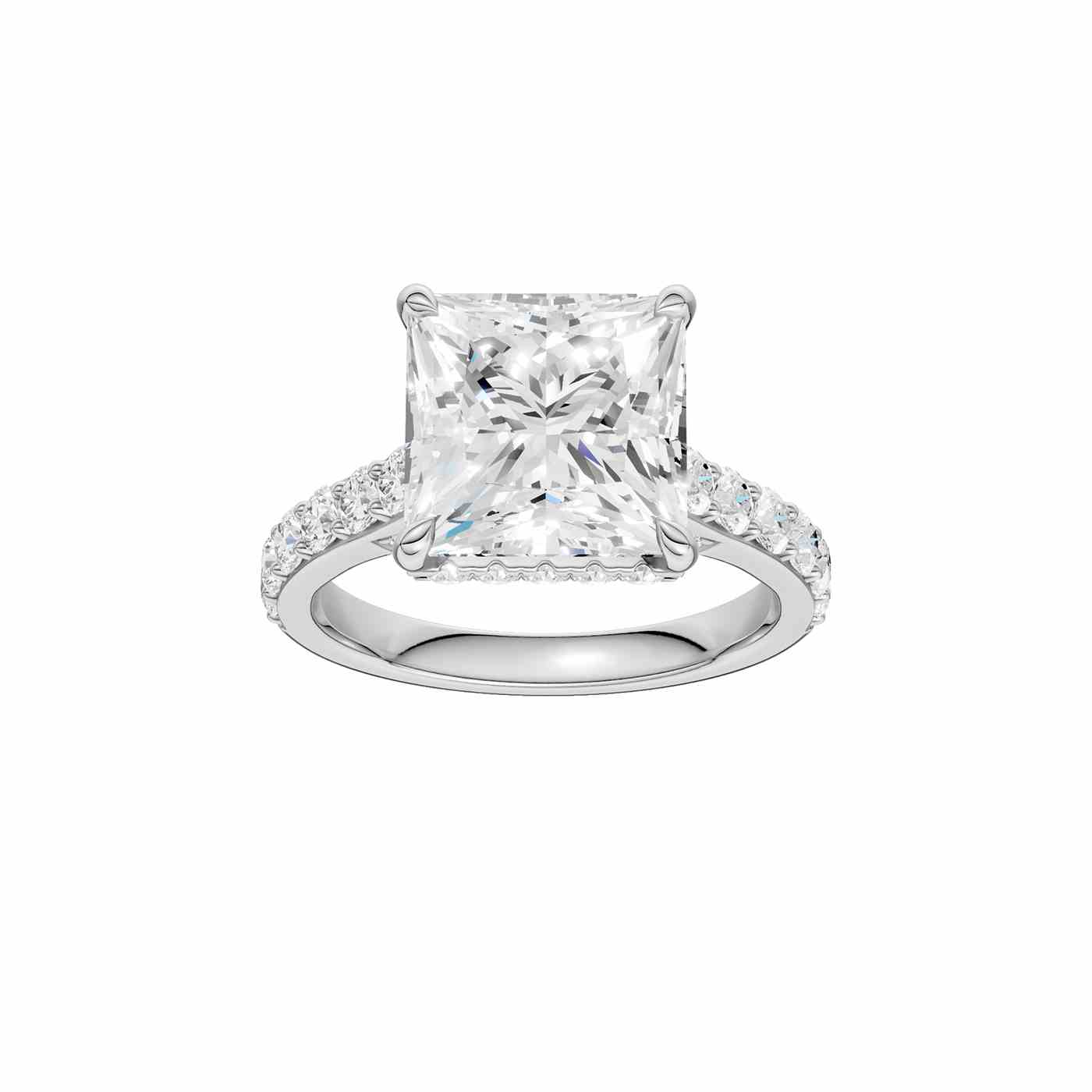 14K 6.00 CT Lab Grown Diamond Ring 69247