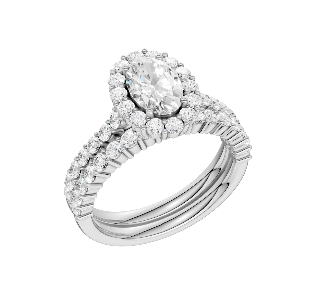 14K 2.00CT DIAMOND BRIDAL SET 69255
