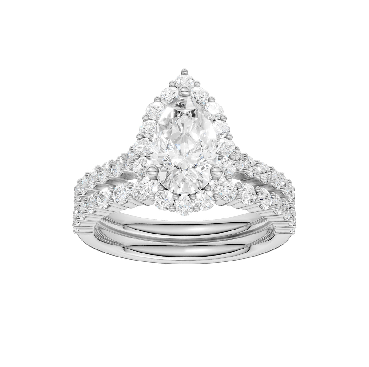 14K 2.00CT DIAMOND BRIDAL SET 69257