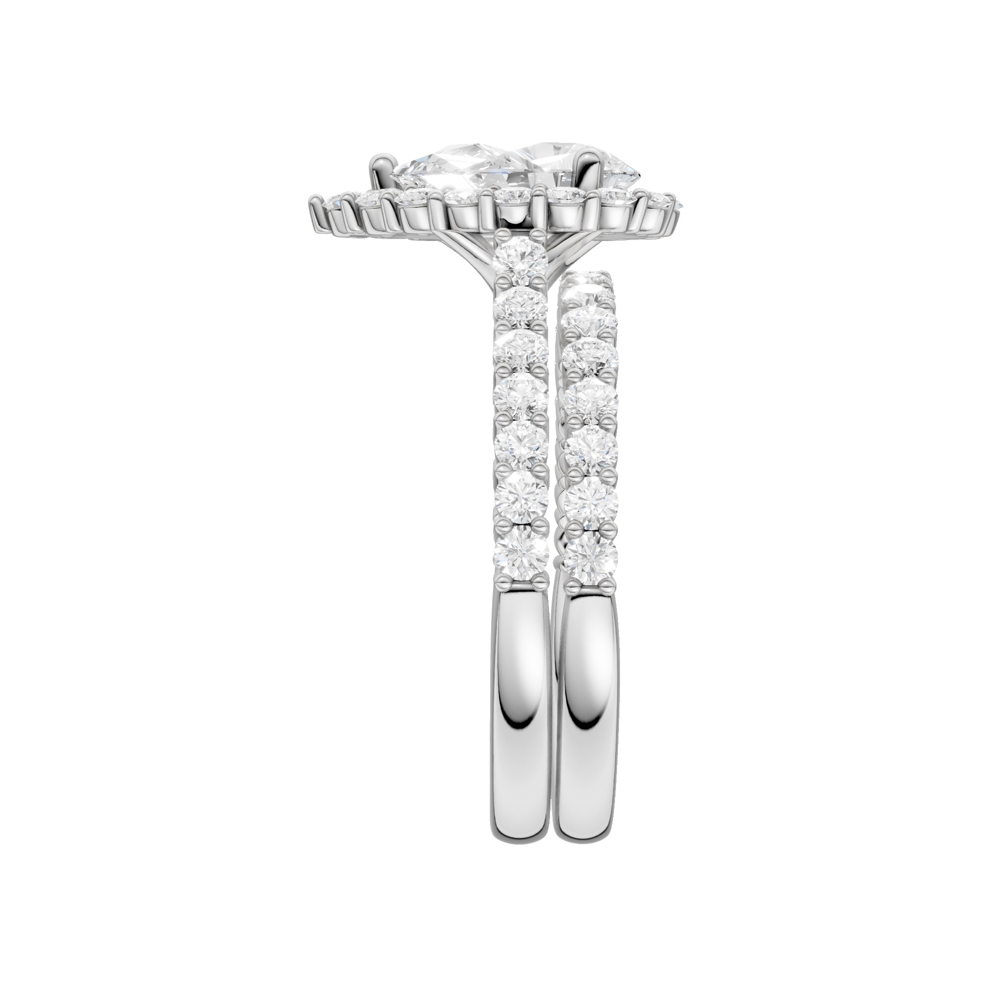 14K 2.00CT DIAMOND BRIDAL SET 69257