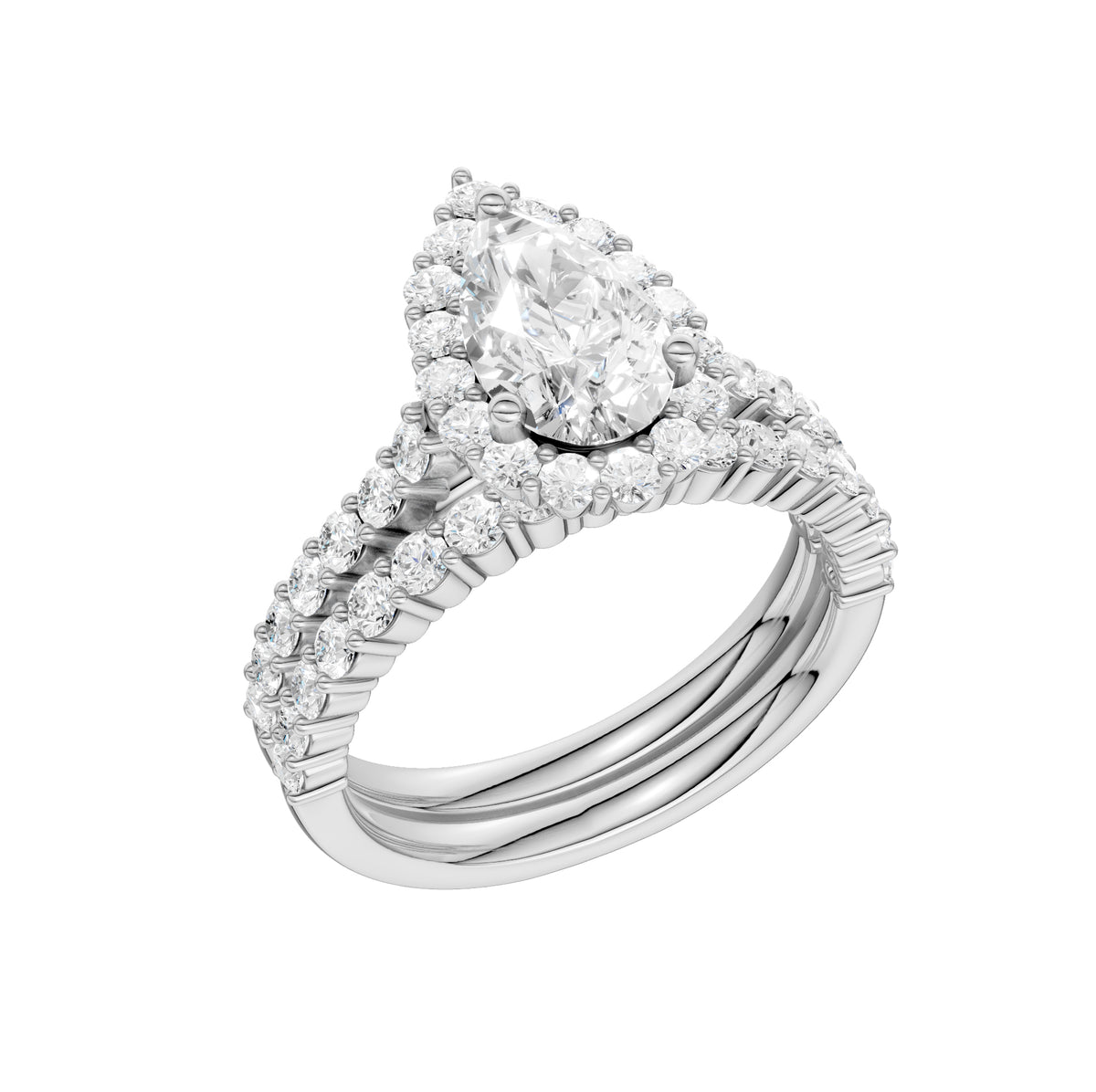 14K 2.00CT DIAMOND BRIDAL SET 69257