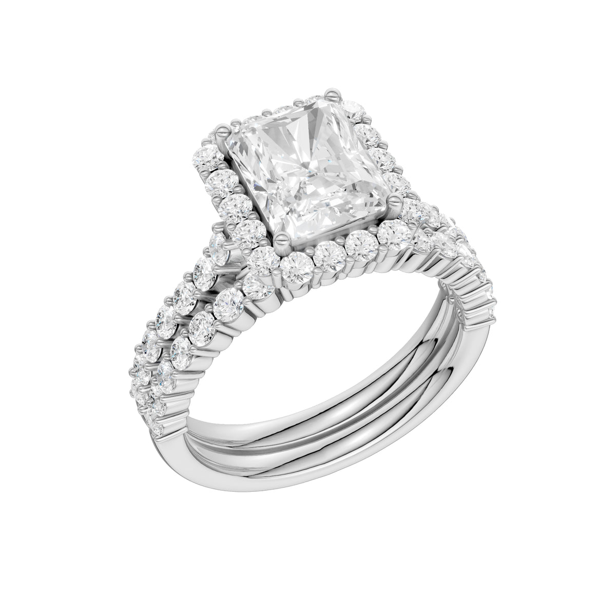 14K 3.00CT DIAMOND BRIDAL SET 69265