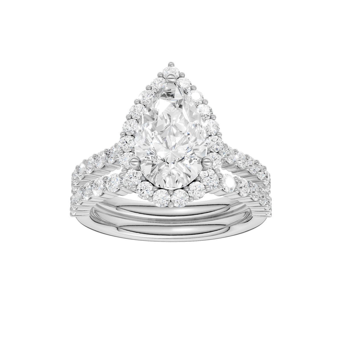 14K 3.00CT DIAMOND BRIDAL SET 69268