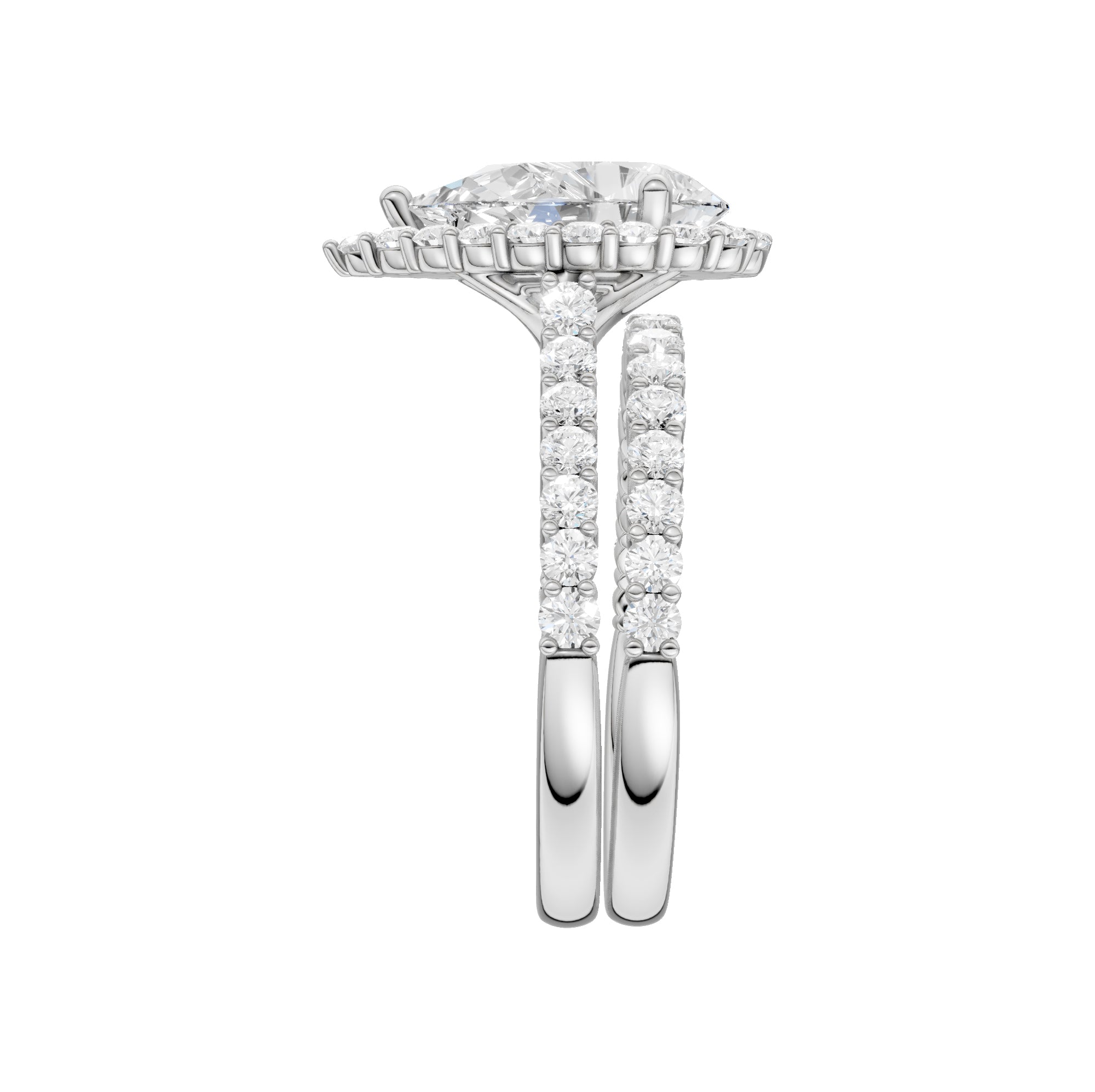 14K 3.00CT DIAMOND BRIDAL SET 69268